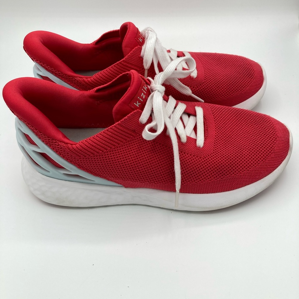Kizik Athens Hands Free Slip On Shoes Womens Red Size 9.5 Shoes K1FC DATHRM01-1D
